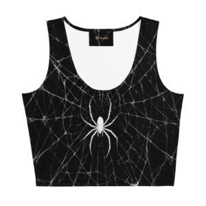Spider Web Crop Top
