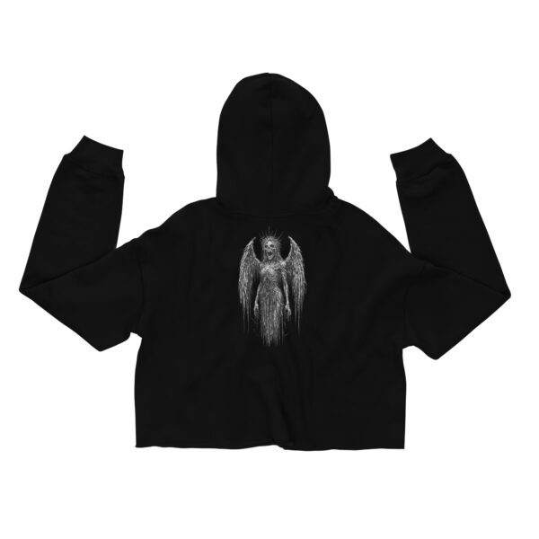 crop hoodie screaming mother of goth
