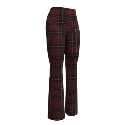 Tartan Flare Leggins