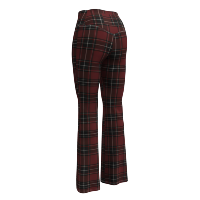 Tartan Flare Leggins